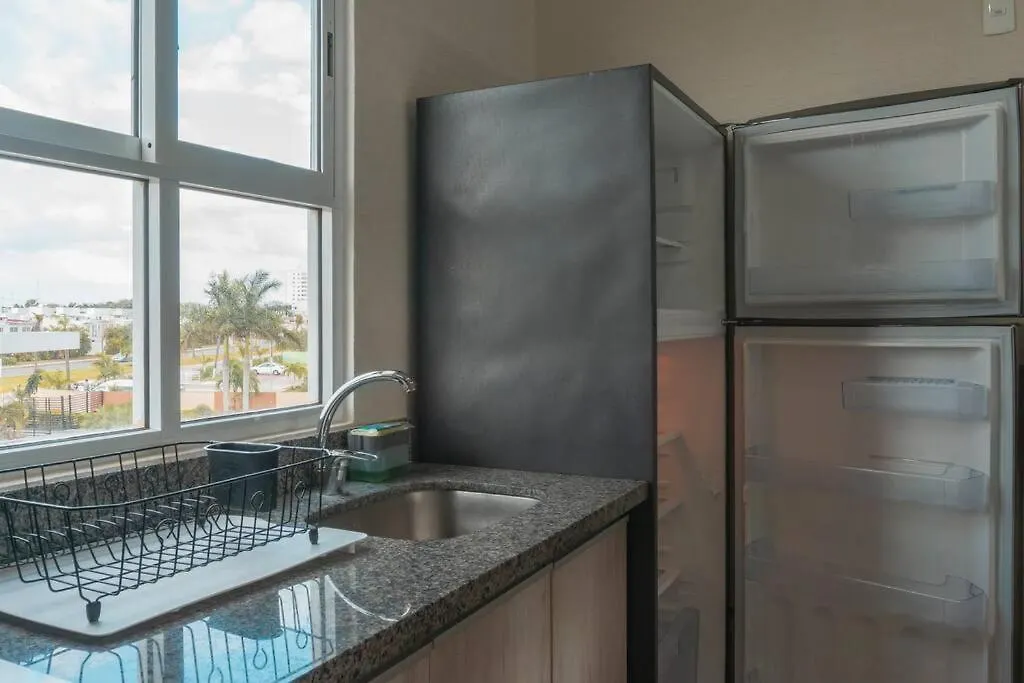 Dr02 Departamento Moderno Con Vista A La Laguna En Dream Lagoons Cancún 0*,  Mexico