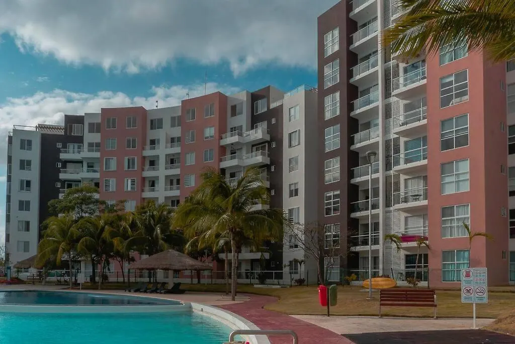 Apartment Dr02 Departamento Moderno Con Vista A La Laguna En Dream Lagoons Cancun