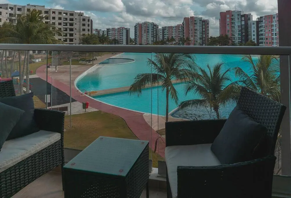 Apartment Dr02 Departamento Moderno Con Vista A La Laguna En Dream Lagoons Cancun Mexico