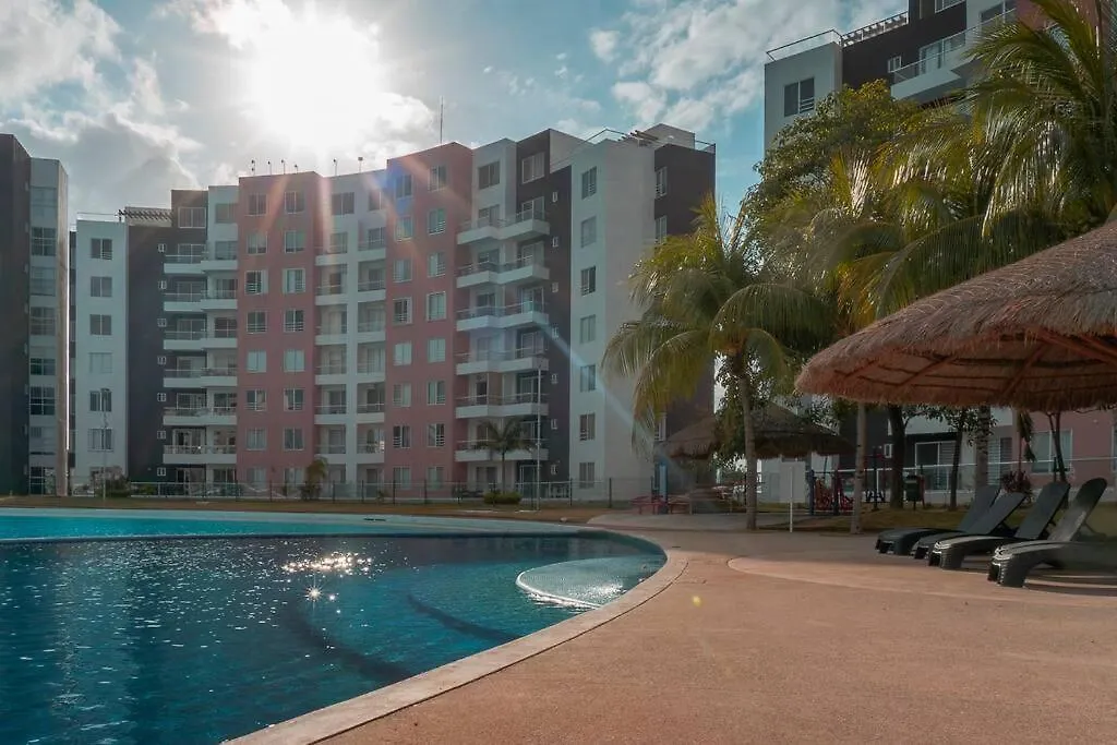 Apartment Dr02 Departamento Moderno Con Vista A La Laguna En Dream Lagoons Cancun