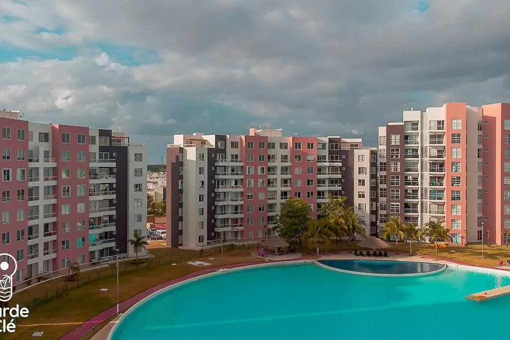 Dr02 Departamento Moderno Con Vista A La Laguna En Dream Lagoons Cancun