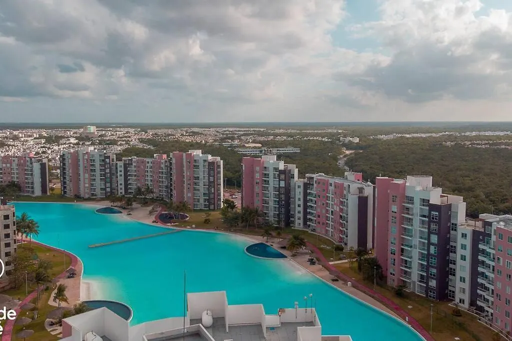 Apartment Dr02 Departamento Moderno Con Vista A La Laguna En Dream Lagoons Cancun