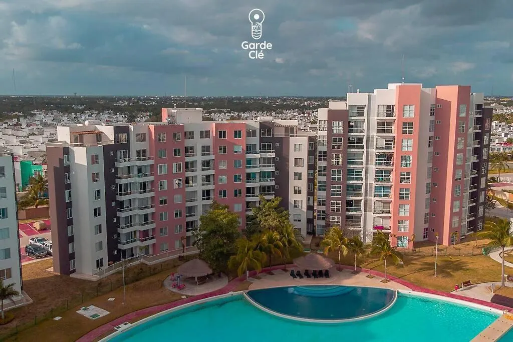 Dr02 Departamento Moderno Con Vista A La Laguna En Dream Lagoons Cancun Mexico