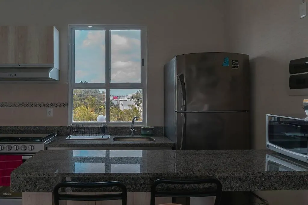 Dr02 Departamento Moderno Con Vista A La Laguna En Dream Lagoons Cancún 0*,  Mexico